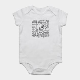 Decoration Abstract Baby Bodysuit